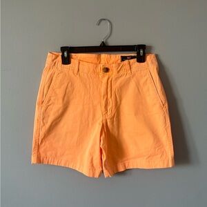 Vineyard Vines Coral Orange Island Shorts